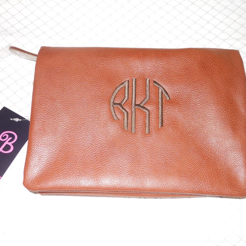 Camel colored handbag